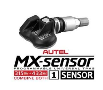 Autel TPMS Sensors - Programmable MX Sensors, 315MHz/433MHz, Universal (20 pcs, Metal  Valves)