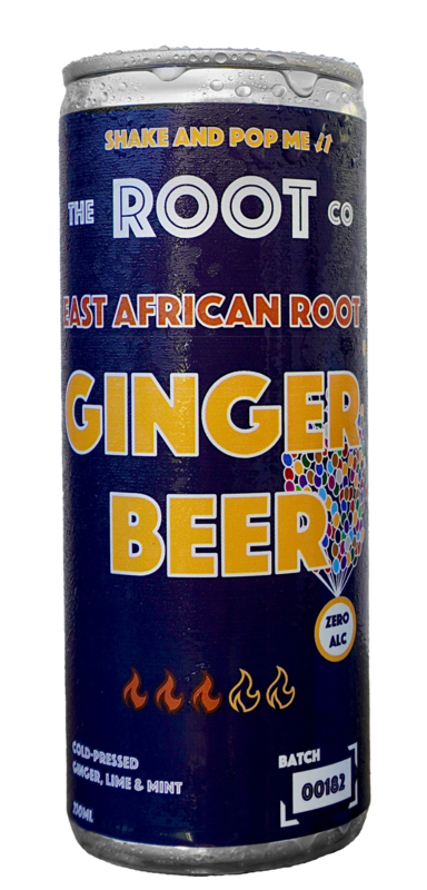 Spicy East African Root Ginger Beer (Sharing Case: 12 x 230ml, 3-Flame Heat)
