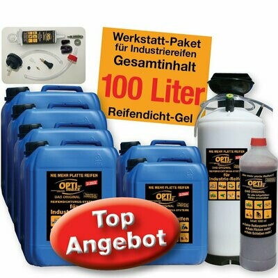 100 Liter Werkstatt-Paket
(Preis/Liter: 5,49 €)