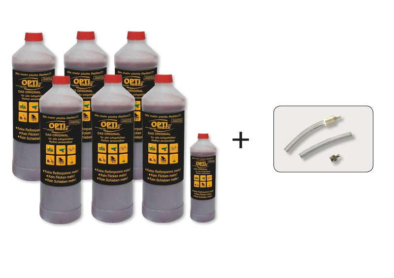 6 x 1 Liter-Nachfüllflasche inkl. 250 ml Dosierflasche und Einfüll-Zubehör
(Preis/Liter: 7,58 €)