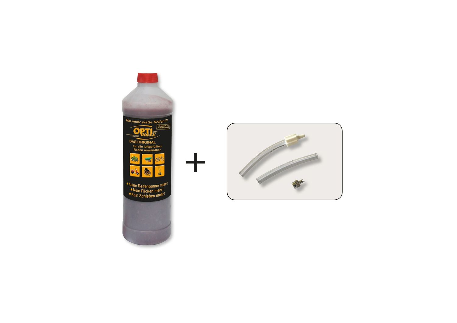 500 ml Reifendicht-Gel inkl Einfüll-Zubehör