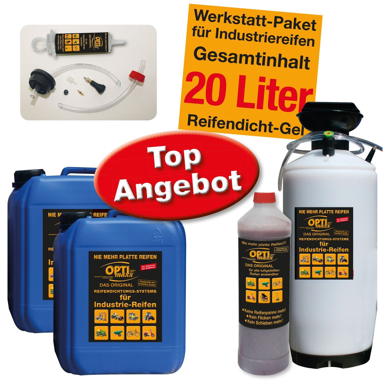 Angebot 20 Liter Werkstatt-Paket
(Preis/Liter: 7,45 €)