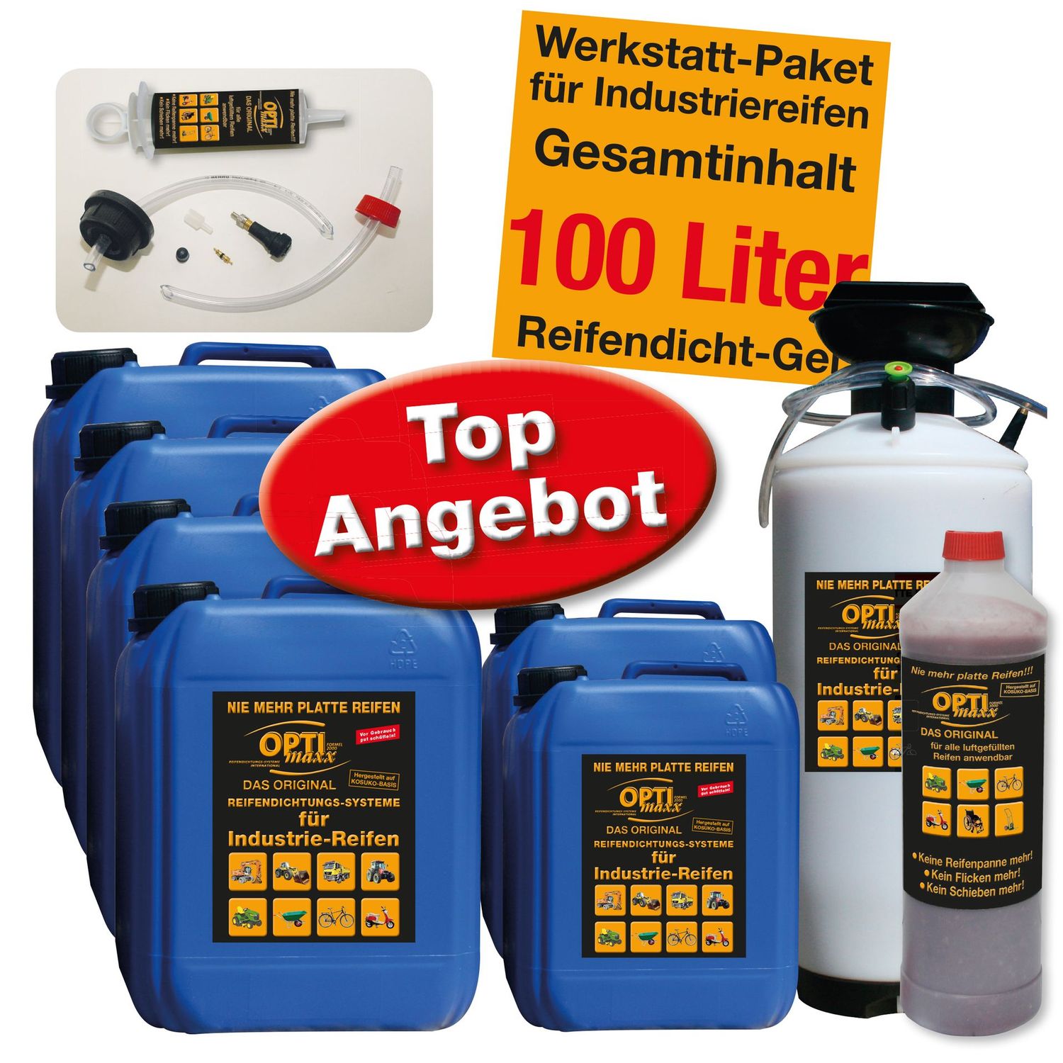 100 Liter Werkstatt-Paket
(Preis/Liter: 5,49 €)