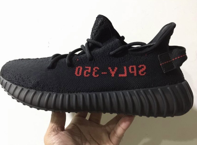 YEEZY BOOST 350 V2 BLACK RED