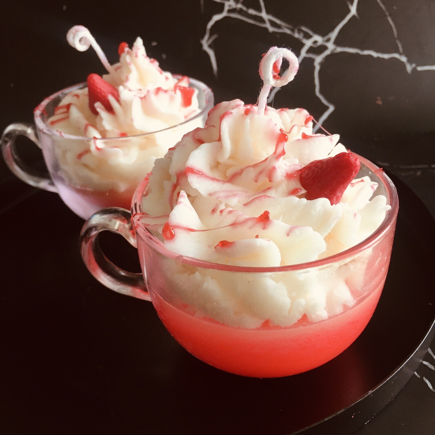Strawberry Milkshake Scented Candle | Mug Style