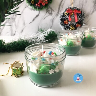 Green Apple Scented Candle