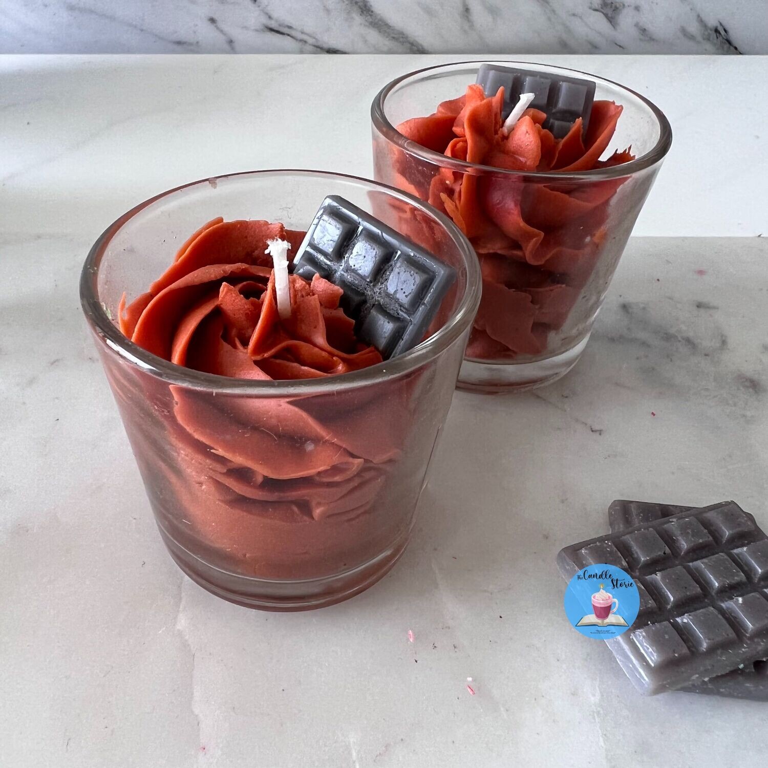 Nutella Scented Shot Glass Candle