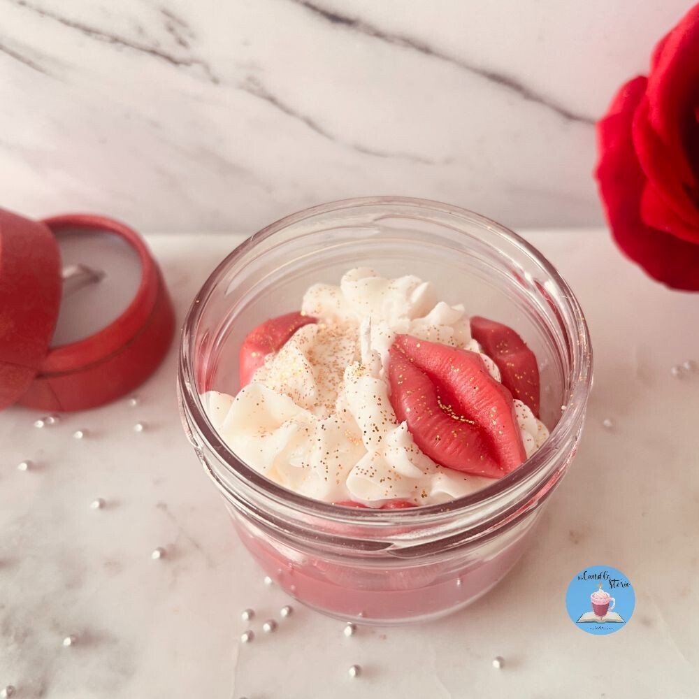 Chocolate & Strawberry Scented Candle | Lovers Edition