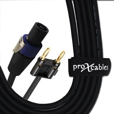 ProX XC-SB25 (25ft SpeakON to BANANA Cable)