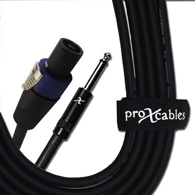 ProX XC-SQ25 (25ft SpeakON to 1/4in TS Cable)