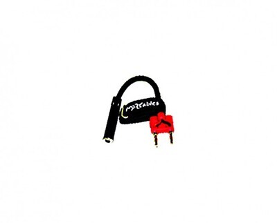 ProX XC-BNQF-RD (6" Adapter Banana to 1/4" TS-F High Performance Cable)