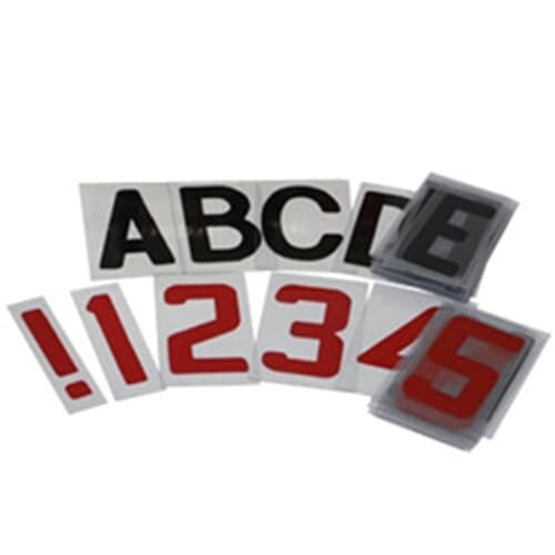 Rigid Letter Sets .060