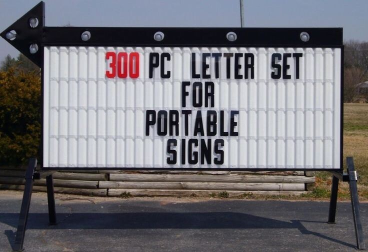 Flexible Letter Sets .030