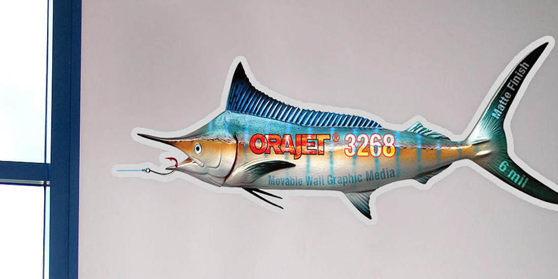 Orajet 3268 Low-Tack Movable Wall Graphics
