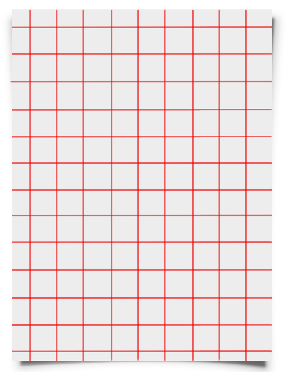 Red Grid 2.0 Heat Transfer Paper-Light