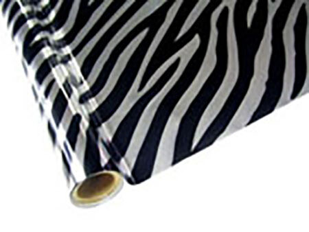 Silver Zebra Foil