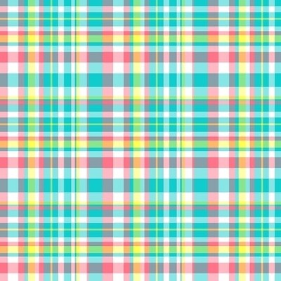 Plaid Teal