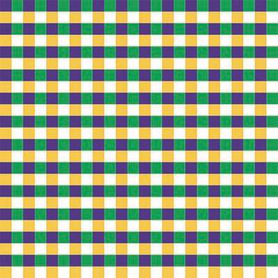 Mardi Gras Buffalo Plaid