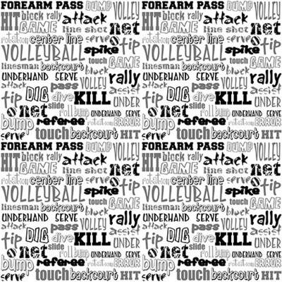 Volleyball Words
