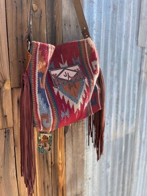 Tombstone Saddle Blanket Purse