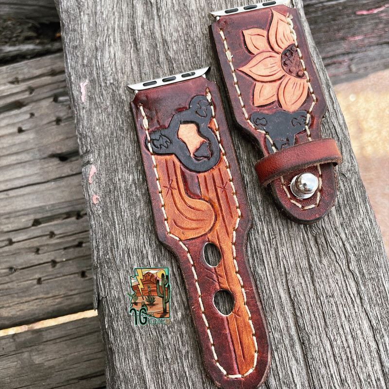 Custom Leather Watchband