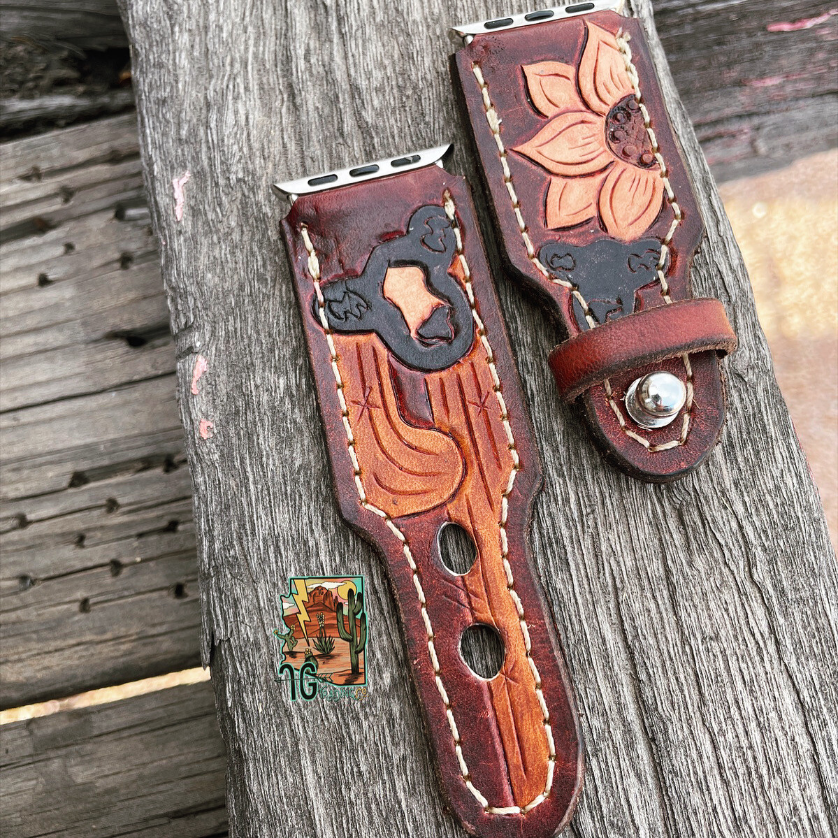 Custom Leather Watchband