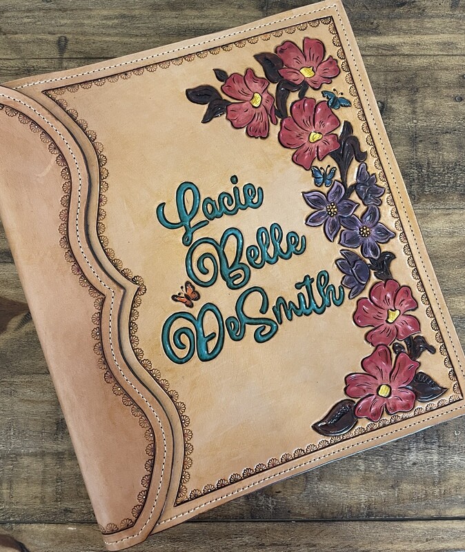Tooled Notebook Cover