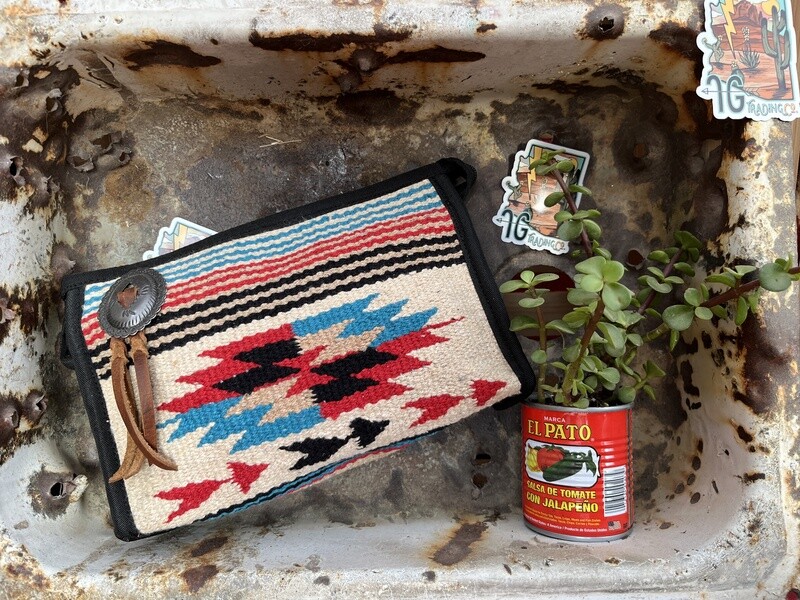 Ivory Southwest Makeup Bag