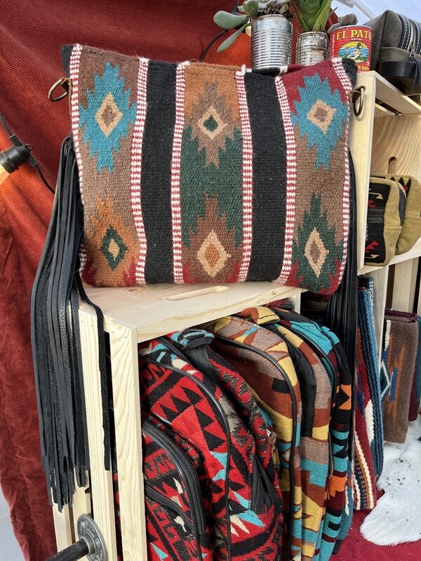 Custom Willcox Saddle Blanket Purse