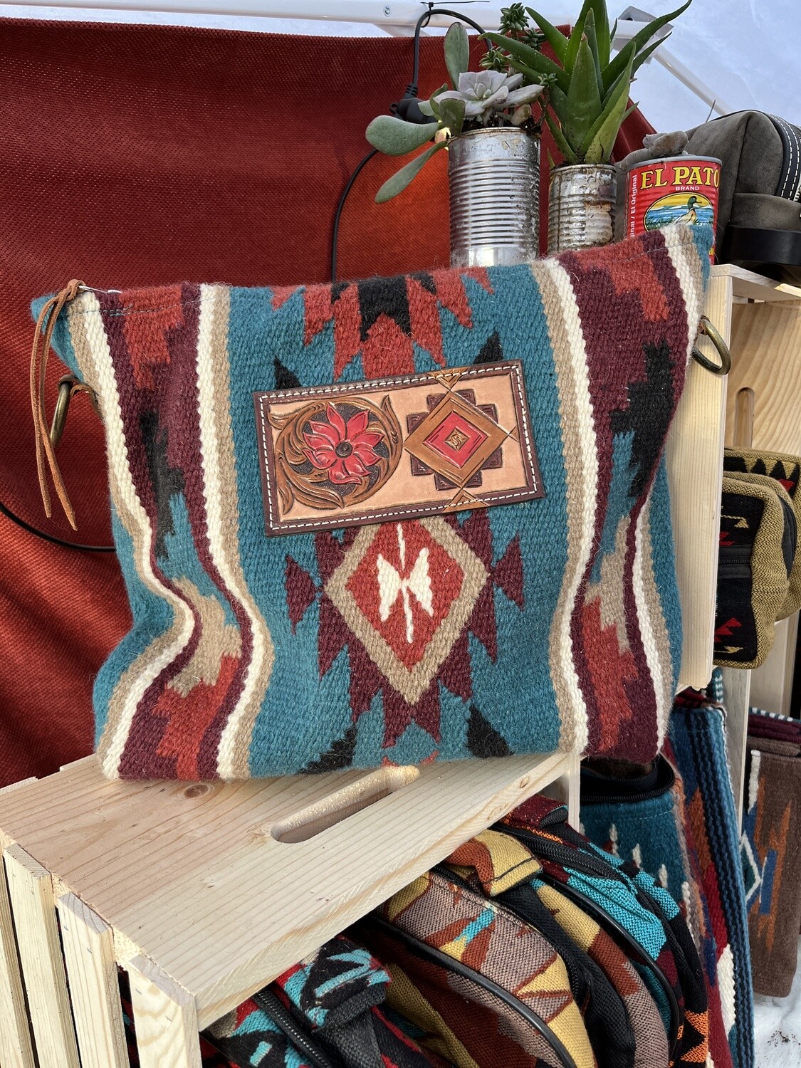 Custom Reno Saddle Blanket Purse