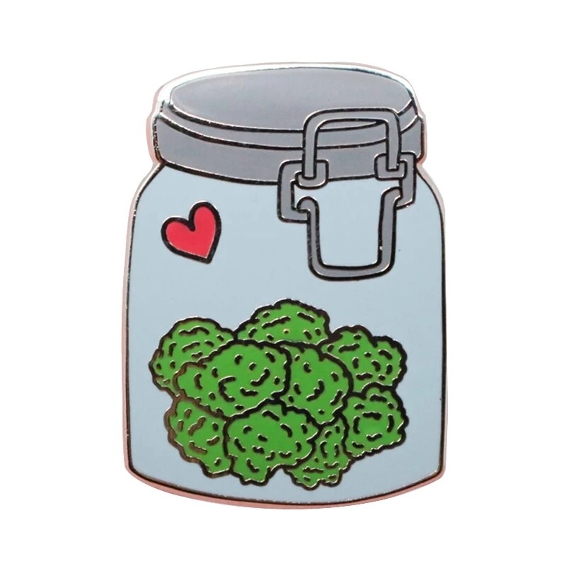 HPT Canna Nugget in a Jar Pin