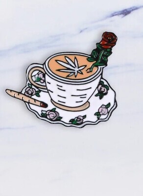 HPT Canna Tea Cup Pin