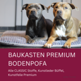 BODENPOFA PREMIUM //  BAUKASTEN INDOOR &amp; OUTDOOR // Matten für Babies Hundeboxen Rückbankwannen  // wahlweise mit Anti-Rutsch-Gummierung // Konfigurator für deine individuelle Matte