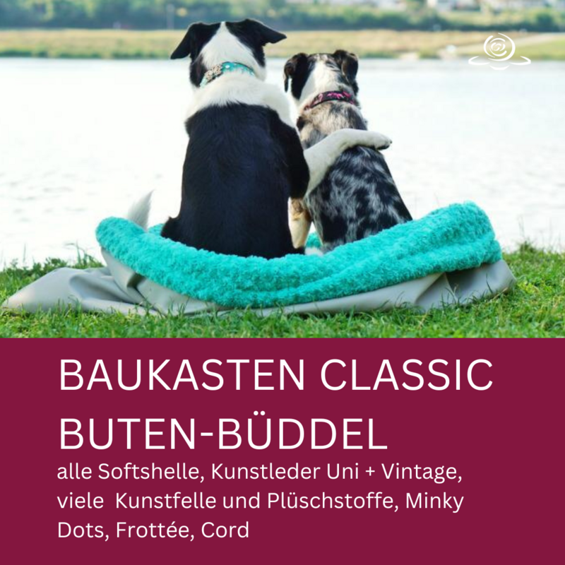 BUTEN-BÜDDEL // CLASSIC BAUKASTEN // Stell dir deinen Plüschbüddel selbst zusammen, wahlweise mit Reißverschluss