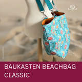 BEACHBAG CLASSIC BAUKASTEN // Deine individuelle Shopping- oder Strandtasche // Optional mit Beach-Set und verstellbarem Schultergurt