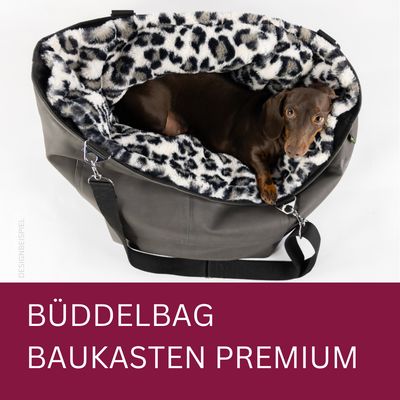 BÜDDELBAG PREMIUM BAUKASTEN // Aussen Kunstleder oder Softshell mit individuellem Wechsel-Inlet und verstellbarem Schultergurt