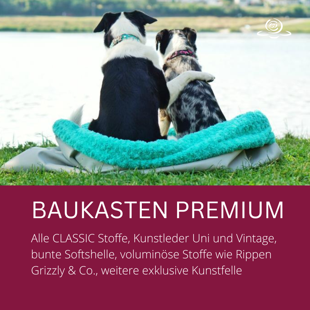 PLÜSCHBÜDDEL PREMIUM INDOOR &amp; OUTDOOR BAUKASTEN  // Stell dir deinen Plüschbüddel selbst zusammen, wahlweise mit Reißverschluss