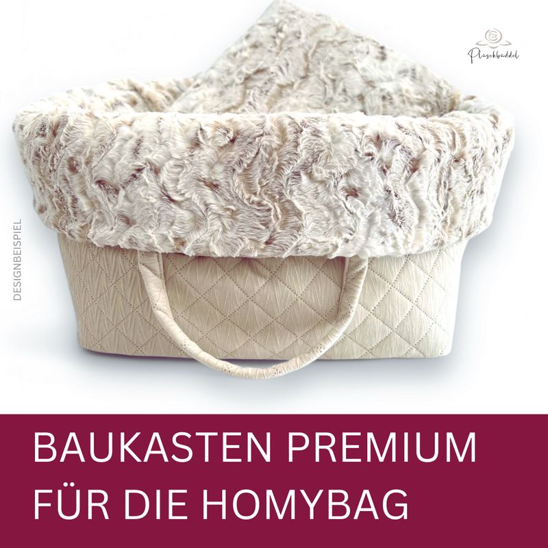 HOMYBAG PREMIUM BAUKASTEN // Unsere schlichte Büddelbag für Indoor ganz individuell nach deinem Geschmack