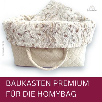 HOMYBAG PREMIUM BAUKASTEN // Unsere schlichte Büddelbag für Indoor ganz individuell nach deinem Geschmack