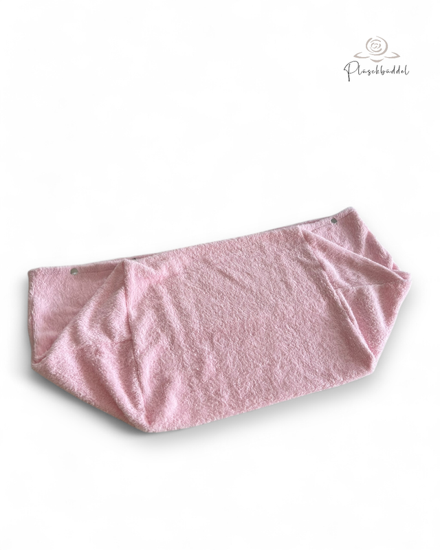 WECHSEL-INLET SOFORTKAUF // Grösse Quadrat // Frotteé Rosa // OHNE Büddelbag, Henkel, Deko etc.