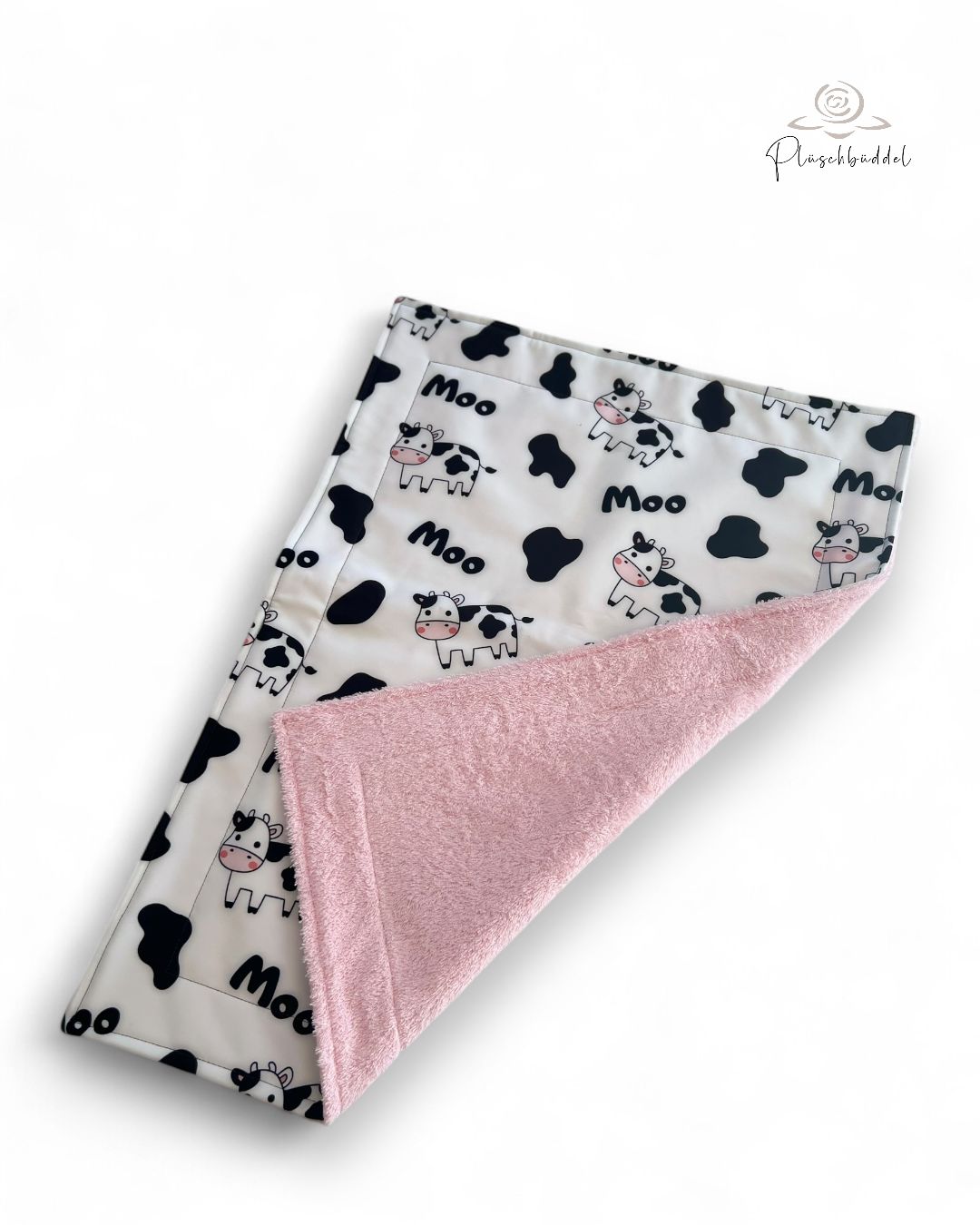 SOFAPOFA OUTDOOR PREMIUM ungefüttert // Softshell Special Moo mit Frottée Rosa // ca. 65x45 cm // SOFORTKAUF