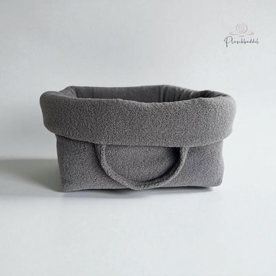 HOMYBAG CLASSIC SOFORTKAUF // Grösse M // Teddy Graphit