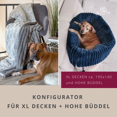 LAGERVERKAUF BAUKASTEN ab 2.12. // für XL Decken ca. 195x140 cm und Hohe Varianten der Hundeschlafsäcke Grösse L oder XL LAGERVERKAUF BAUKASTEN ab 2.12. // für XL Decken ca. 195x140 cm und Hohe Varianten der Hundeschlafsäcke Grösse L oder XL