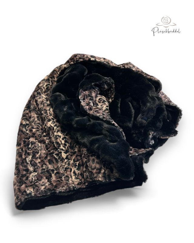 SOFAPOFA OUTDOOR LUXUS ungefüttert // Luxus Bobcat Schwarzbeige mit Kunstfell Bubbles Schwarz // ca. 150x145 cm // SOFORTKAUF SOFAPOFA OUTDOOR LUXUS ungefüttert // Luxus Bobcat Schwarzbeige mit Kunstfell Bubbles Schwarz // ca. 150x145 cm // SOFORTKAUF