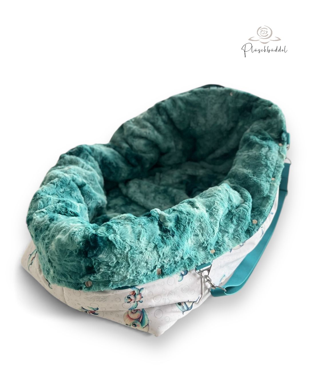 BÜDDELBAG SOFORTKAUF PREMIUM // Grösse L // SOFTSHELL Seaworld Kids mit Wechsel-Inlet Wild Galaxy Spearmint mit Tragegurt Türkis // Typ A BÜDDELBAG SOFORTKAUF PREMIUM // Grösse L // SOFTSHELL Seaworld Kids mit Wechsel-Inlet Wild Galaxy Spearmint mit Tragegurt Türkis // Typ A