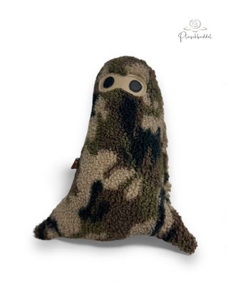 BÜDDEL-GEIST GROSS // Teddy Camouflage // Upcycling-Spielzeug ohne Quitschie // Schutüzengel Traumfänger Seelentröster Sorgenfresser für Vierbeiner BÜDDEL-GEIST GROSS // Teddy Camouflage // Upcycling-Spielzeug ohne Quitschie // Schutüzengel Traumfänger Seelentröster Sorgenfresser für Vierbeiner