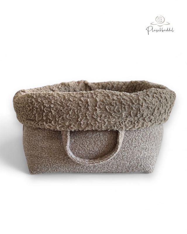 HOMYBAG CLASSIC SOFORTKAUF // Grösse M // Bouclé Sandmelange mit Flausch Cappuccino HOMYBAG CLASSIC SOFORTKAUF // Grösse M // Bouclé Sandmelange mit Flausch Cappuccino
