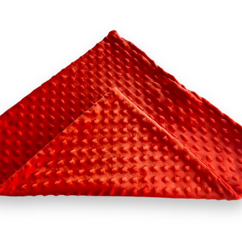 Deko-Kissenbezug 45x45 // Minky Dots Orange // Sofortkauf