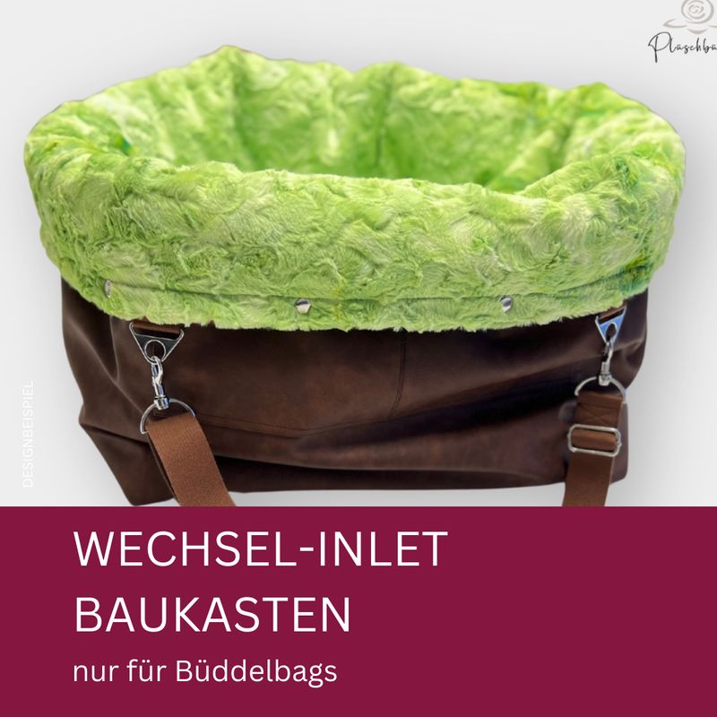 WECHSEL-INLET BAUKASTEN // Pimp your Büddelbag mit einem weiteren Wechsel-Inlet WECHSEL-INLET BAUKASTEN // Pimp your Büddelbag mit einem weiteren Wechsel-Inlet