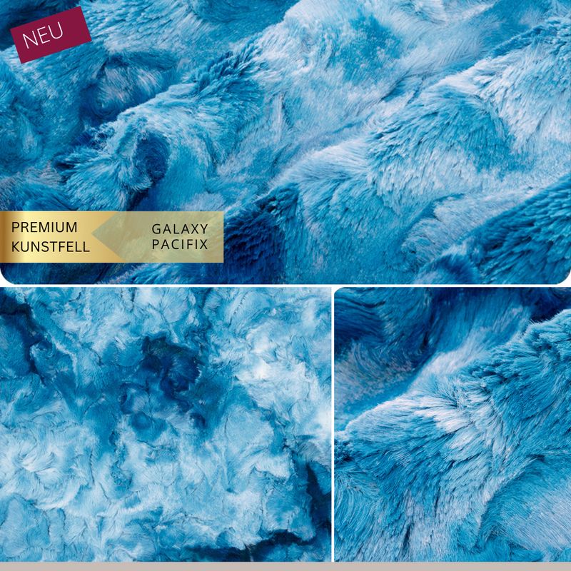 Kunstfell GALAXY // verschiedene Farben // Meterware à 0,5 Meter pro Stück // von Shannon Fabrics